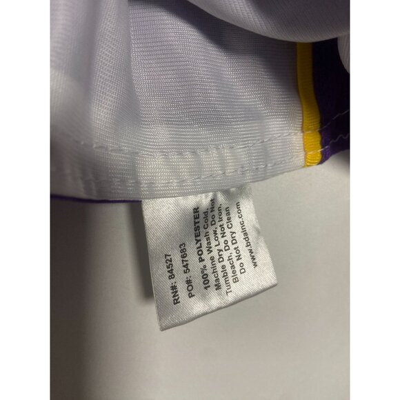 NFL Youth X-Large Vikings Reversible Flag Football Jersey Purple & Gray - Picture 6 of 12